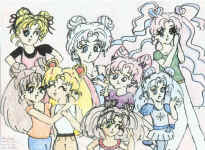 All the odangoed senshi!  (252685 bytes)