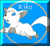 "Riko" means clever in Japanese.  Riko is a sweet, yet mischevious little vixen who can speak through the Force to those who are Force-sensitive.  Edited from Vulpix pic from Pokemon.