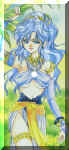 the Princess of Hoth at a reception on a tropical planet. Edited from a Blue Lynx doujinshi pic.  (210860 bytes)