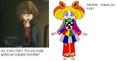 Anakin questioning Kairiku's ensemble!  edited by Kirana (Omwat).  Gundam Wing created by Yoshiyuki Tomino   (60447 bytes)